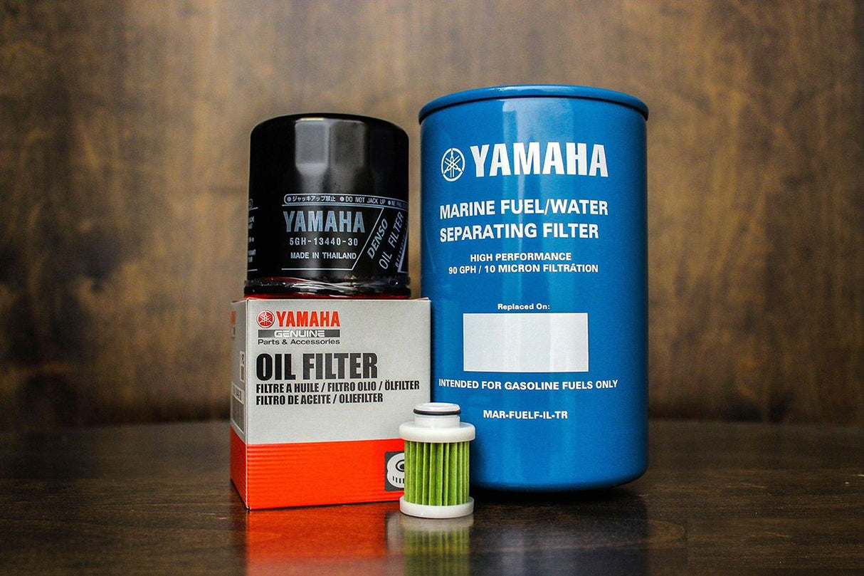 Yamaha MAR-10MEL-00-00 - Oil Filter Fuel/Water Separating Filter Kit - F115 - 2006 & Newer