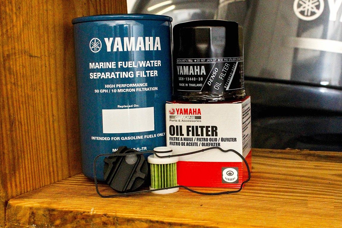 Yamaha MAR-10MEL-00-00 - Oil Fuel VST Filter Kit - F115 - 2006 to 2010