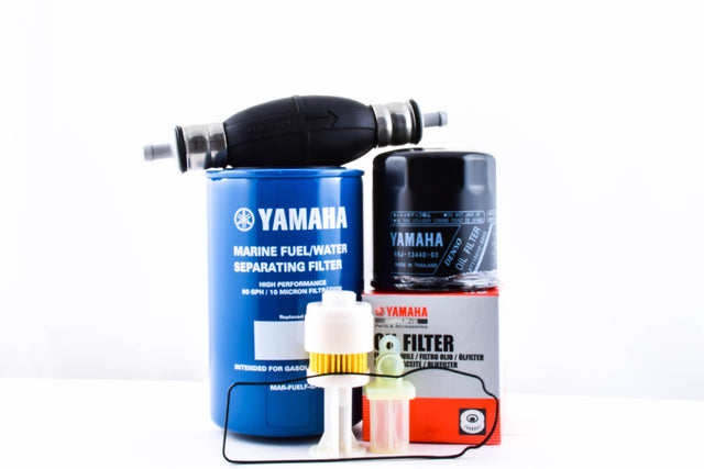 Yamaha Filter Kit with Primer Bulb Oil Fuel VST - F150 - 2004 & 2005