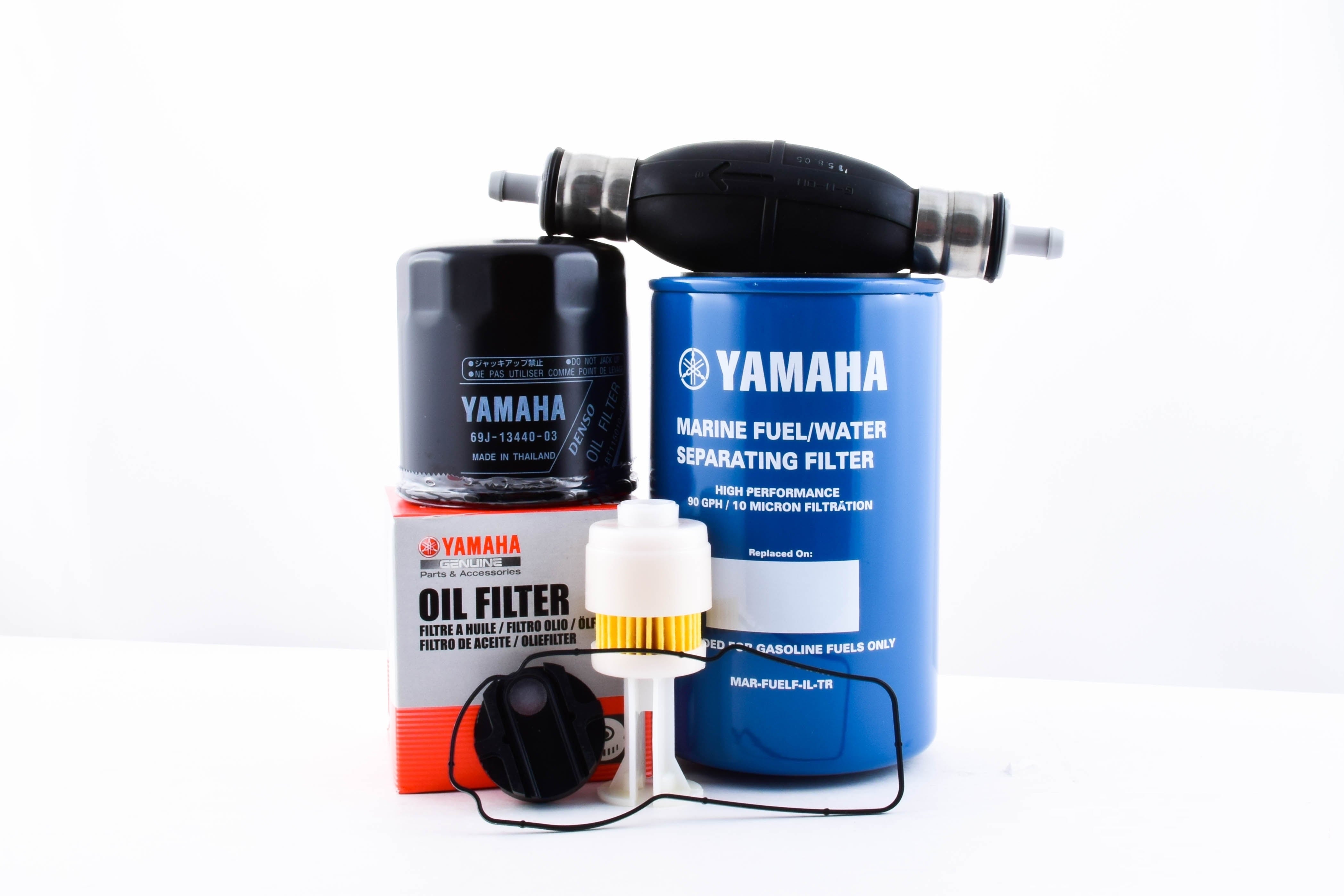 Yamaha Oil Fuel VST Filter w/ Primer Bulb Kit - F200 F225 3.3L V6