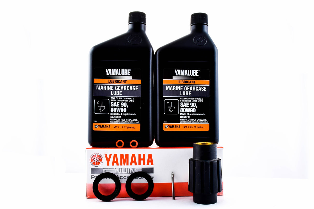 Yamaha 6CE-W0078-00-00 - Water Pump Repair Gear Oil Kit w/ SDS Prop Damper - F225, F250, F300 - 4.2L V6