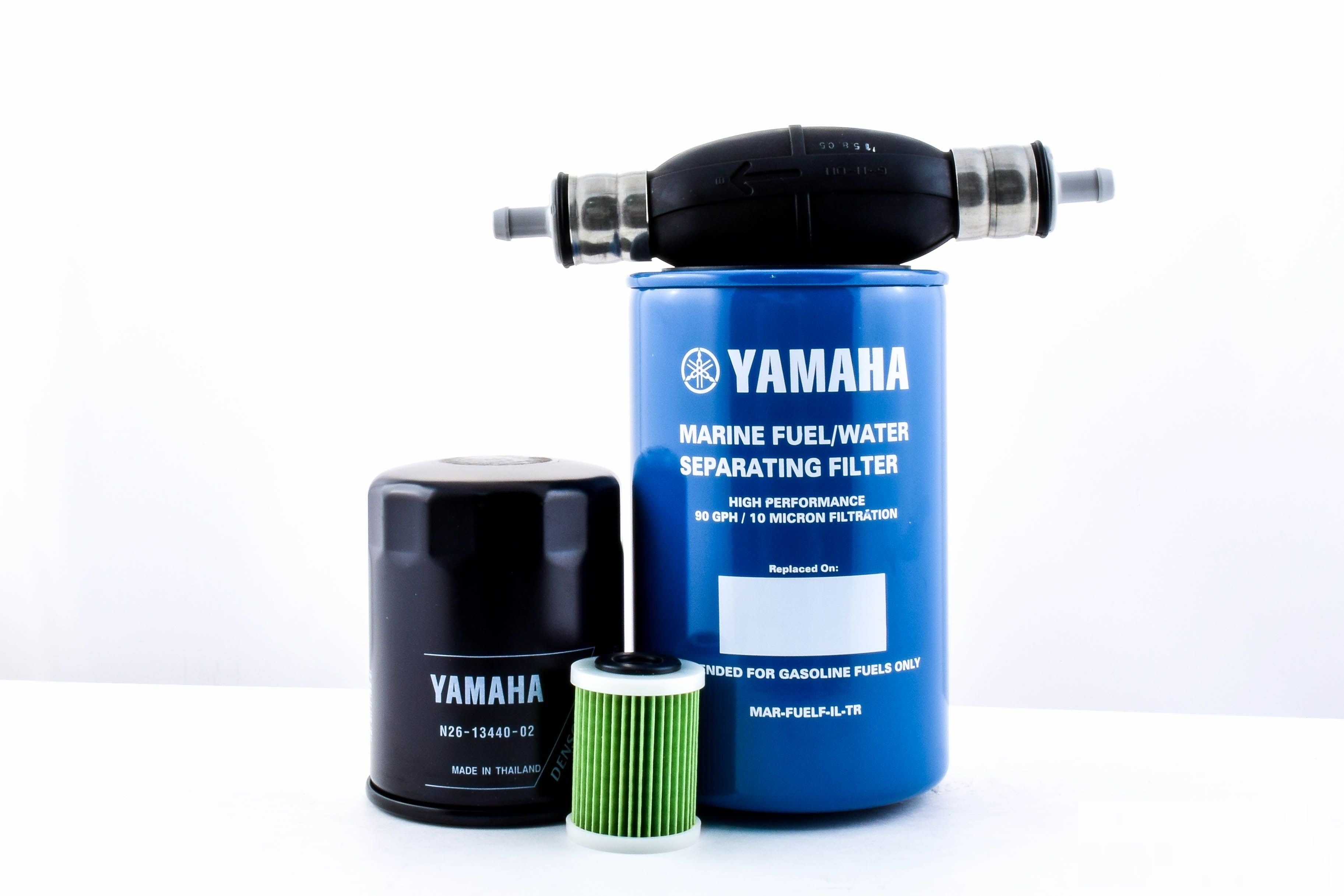 Yamaha Oil Fuel Filter Kit w/ Primer Bulb F225, F250, F300 V6