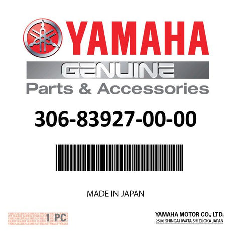 Yamaha 306-83927-00-00 - Nut,hexagon