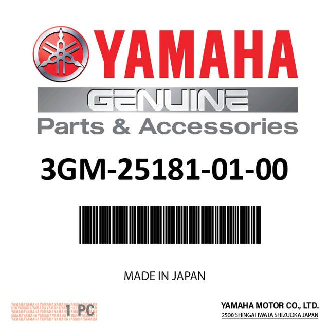 Yamaha 3GM-25181-01-00 - Axle, wheel