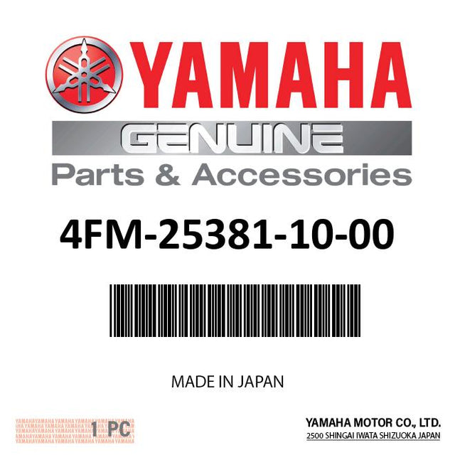 Yamaha 4FM-25381-10-00 - Axle, wheel