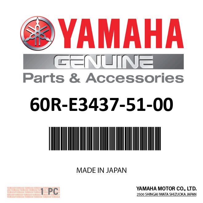 Yamaha 60R-E3437-51-00 - Mark, caution