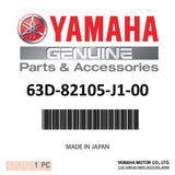 Yamaha 63D-82105-J1-00 - Battery cable