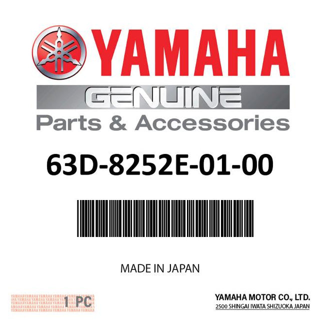 Yamaha 63D-8252E-01-00 - Cover, main switch 1