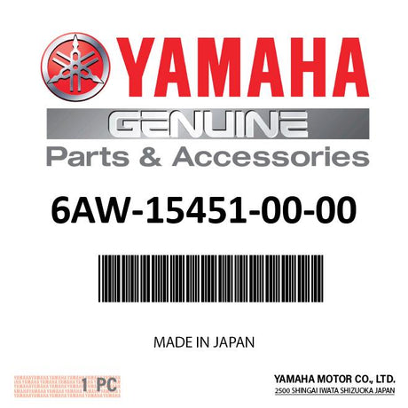 Yamaha 6AW-15451-00-00 - Gasket, crankcase cover 1