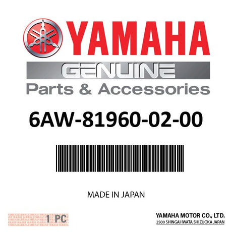 Yamaha 6AW-81960-02-00 - Rectifier & regulator assy