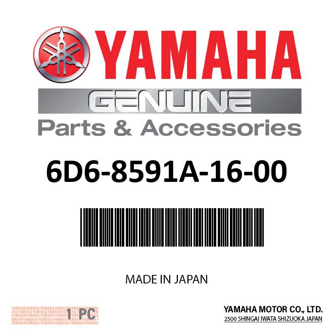 Yamaha 6D6-8591A-16-00 - Engine control unit assy