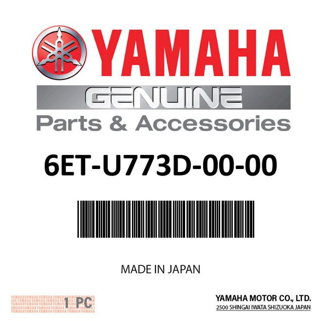 Yamaha 6ET-U773D-00-00 - Tube
