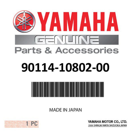 Yamaha 90114-10802-00 - Bolt, serration