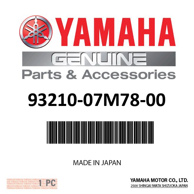 Yamaha 93210-07M78-00 - O-ring