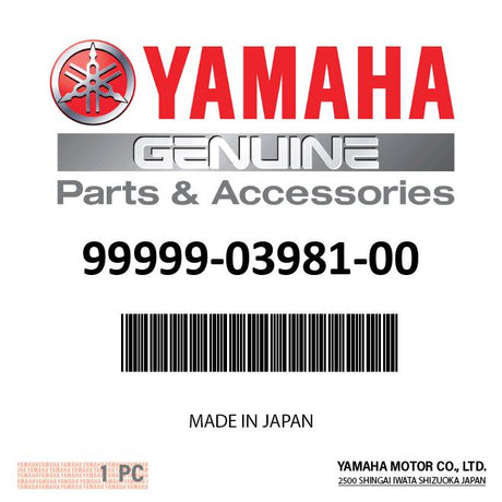Yamaha 99999-03981-00 - Strainer, oil & cover