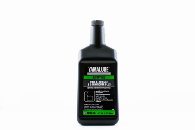 Yamaha ACC-FSTAB-PL-32 - Yamalube Fuel Stabilizer and Conditioner Plus - 32 oz. Bottle