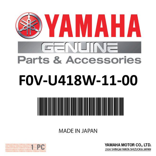 Yamaha F0V-U418W-11-00 - Label warning overheat