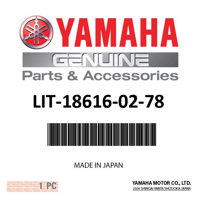 Yamaha LIT-18616-02-78 - Service Manual - VZ200 Z250C LZ250C V6