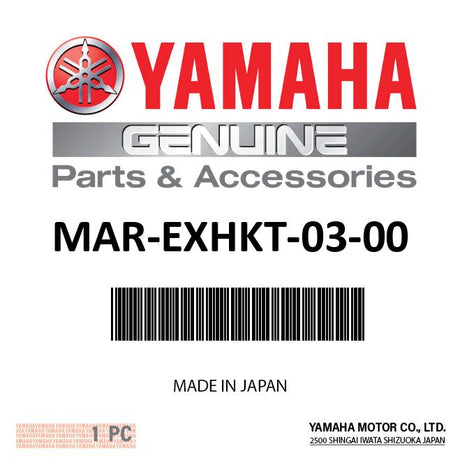 Yamaha MAR-EXHKT-03-00 - Outboard Exhaust Kit - Fits 2002-2003 F200 & F225 3.3L V6