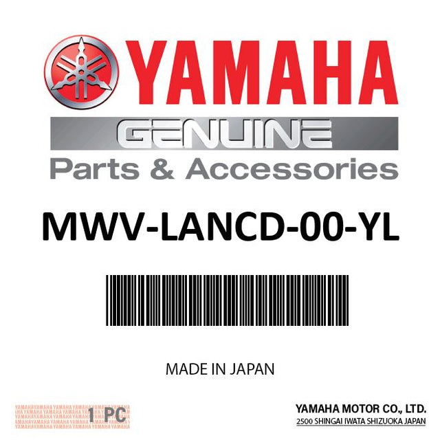 Yamaha MWV-LANCD-00-YL - Waverunner Floating Wrist Lanyard - Yellow