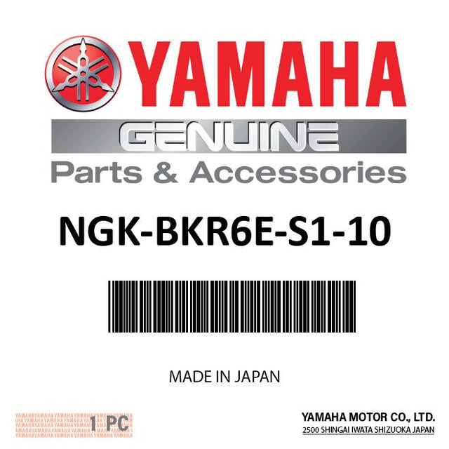 Yamaha NGK-BKR6E-S1-10 - BKR6ES-11  NGK