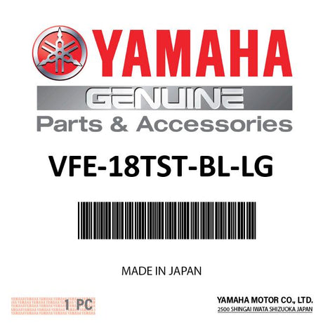 Yamaha VFE-18TST-BL-LG - Racing Striker Tee by Factory Effex - Large 