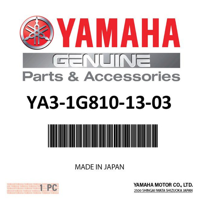 Yamaha YA3-1G810-13-03 - Label (warning)