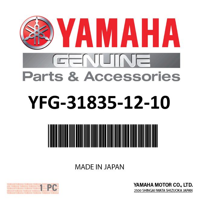 Yamaha YFG-31835-12-10 - Label, warning (edl6500)