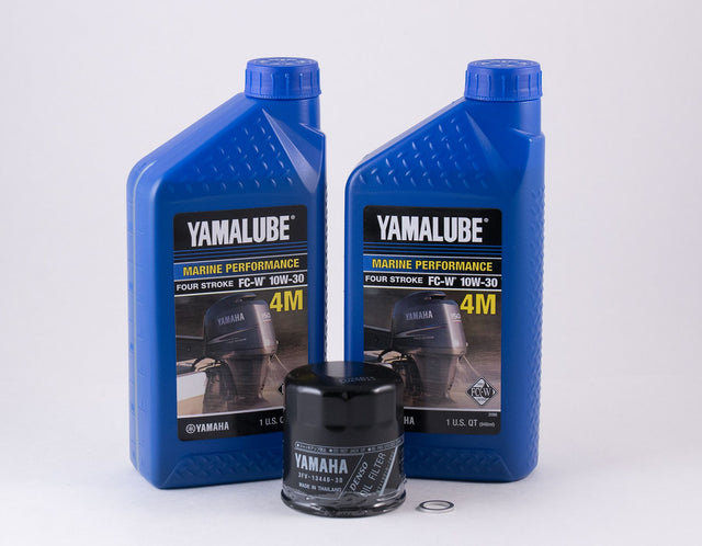 Yamaha Oil Change Kit - 10W-30 - F25 - 1998-1999