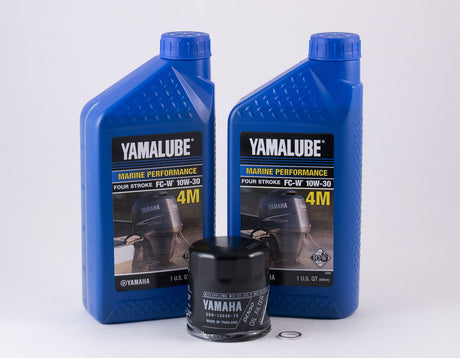 Yamaha Oil Change Kit - 10W-30 - F25 T25 - 2001-2006