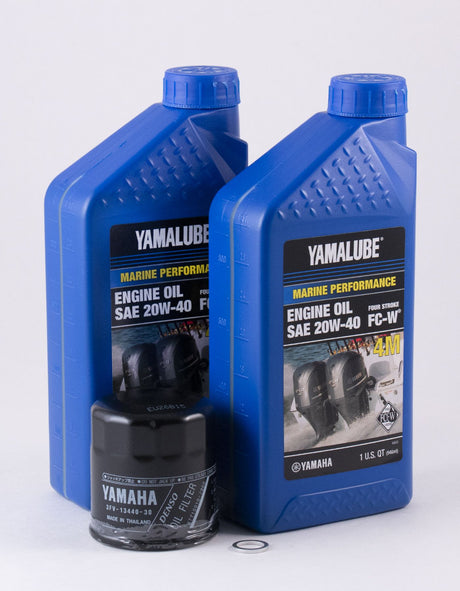 Yamaha Oil Change Kit - 20W-40 - F25 - 1998-1999