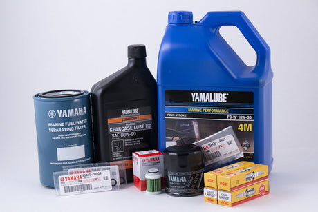 Yamaha SHO 100 Hour Service Maintenance Kit with HD Gear Lube - Yamalube 10W-30 - VF115