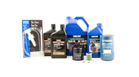 Yamaha 20 Hour Service Maintenance Kit - Yamalube 10W-30 - F150 - 2006-Current - Contains Replacement SKU