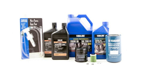 Yamaha 20 Hour Service Maintenance Kit - Yamalube 20W-40 - F150 - 2006-Current - Contains Replacement SKU