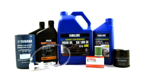 Yamaha 20 Hour Service Maintenance Kit - Yamalube 10W-30 - VF150 VF175 SHO - Contains Replacement SKU