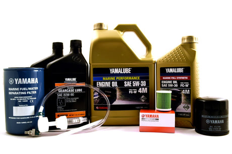 Yamaha 20 Hour Service Maintenance Kit - Yamalube 5W-30 - VF150 VF175 SHO