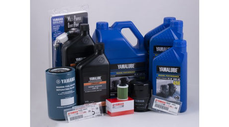 Yamaha 20 Hour Service Maintenance Kit - Yamalube 20W-40 - F225 F250 F300 4.2L V6 - All Models - Contains Replacement SKU