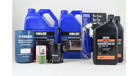 Yamaha 20 Hour Service Maintenance Kit - Yamalube 10W-30 - VF200 VF225 VF250 SHO - All Models - Contains Replacement SKU