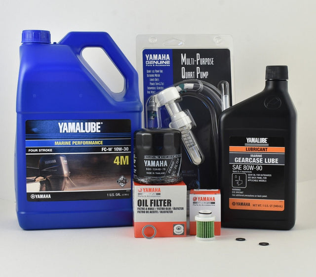 Yamaha 20 Hour Service Maintenance Kit - Yamalube 10W-30 - F90 - 2006-Current