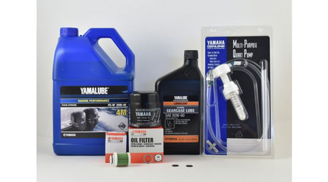 Yamaha 20 Hour Service Maintenance Kit - Yamalube 20W-40 - F90 - 2006-Current