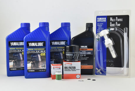 Yamaha 20 Hour Service Maintenance Kit - Yamalube 10W-30 - F70 - All Models