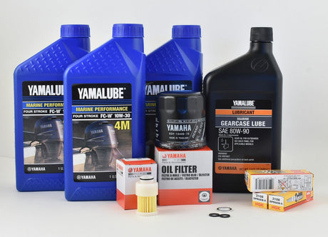 Yamaha 100 Hour Service Maintenance Kit - Yamalube 10W-30 - T60 - 2005