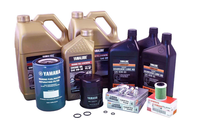 Yamaha 100 Hour Service Maintenance Kit - Yamalube 5W-30 Synthetic - XF425 - All Models