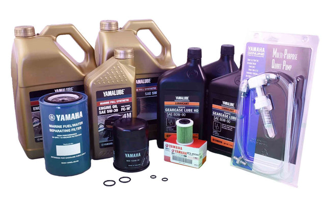 Yamaha 20 Hour Service Maintenance Kit - Yamalube 5W-30 Synthetic - XF425 - All Models