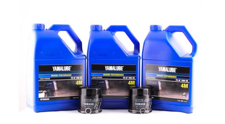 Yamaha Twin Engine Oil Change Kit - 10W-30 - F200 F225 F250 3.3L V6