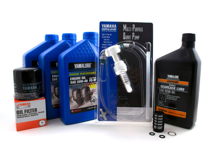 Yamaha 20 Hour Service Maintenance Kit - Yamalube 20W-40 - F40 - 1999