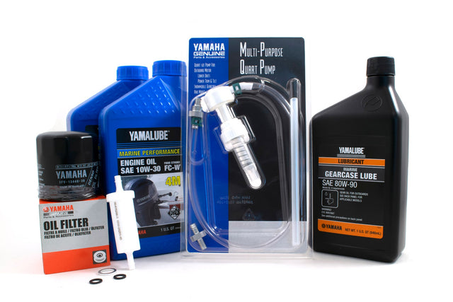 Yamaha 20 Hour Service Maintenance Kit - Yamalube 10W-30 - F25 - 1998-1999