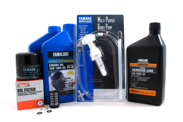 Yamaha 20 Hour Service Maintenance Kit - Yamalube 10W-30 - F25 - 2005