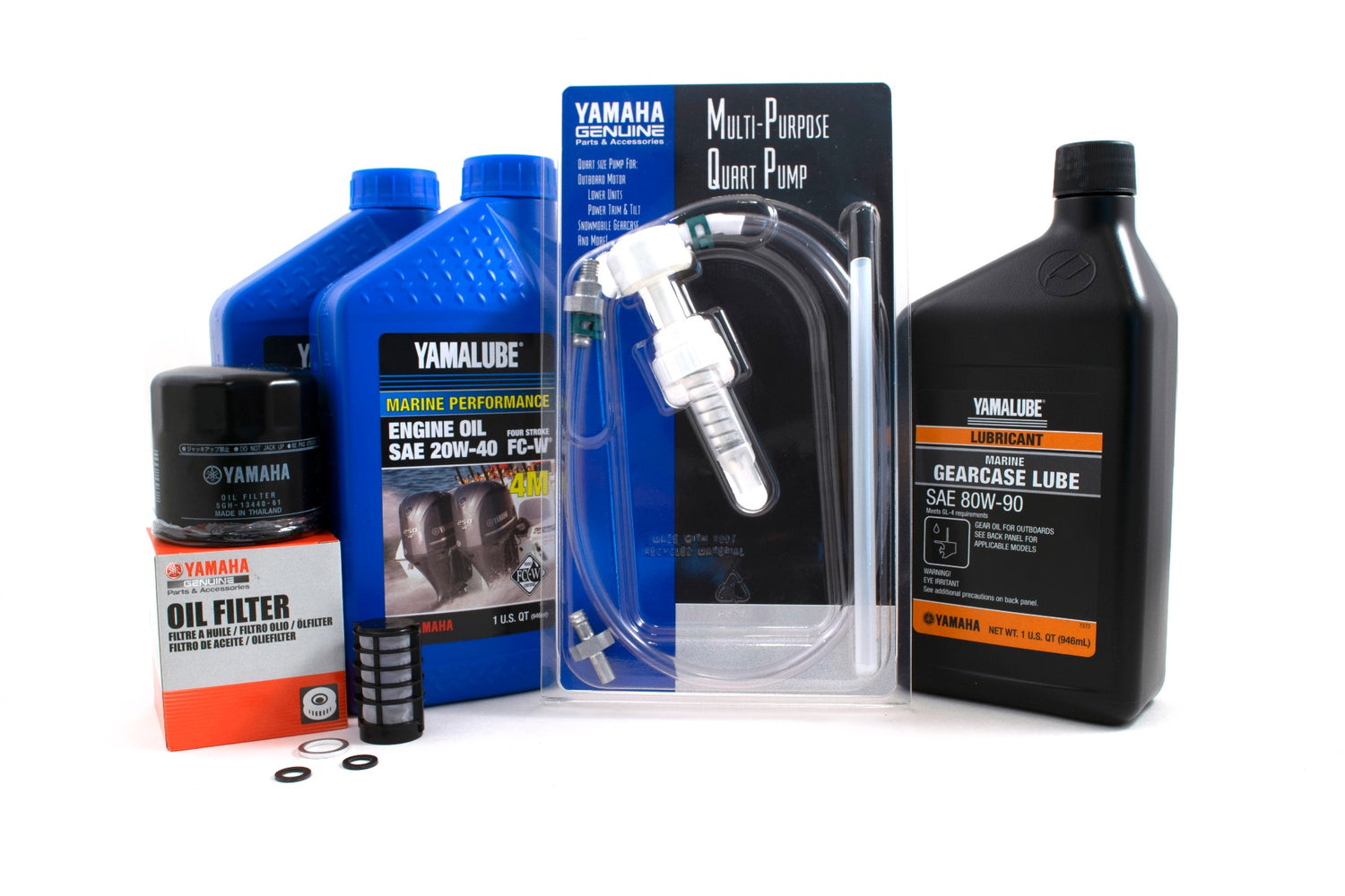 Yamaha 20 Hour Service Maintenance Kit - Yamalube 20W-40 - F25A - 2009 ...