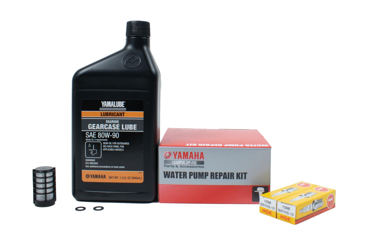 Yamaha 100 Hour Service Maintenance Kit w/ Cooling - 25 2-Cylinder 2-Stroke - 2000-2009